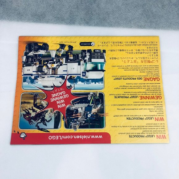 Lego Castle 7079 Drawbridge Defense - Instruction Booklet Only - Picture 2 of 2